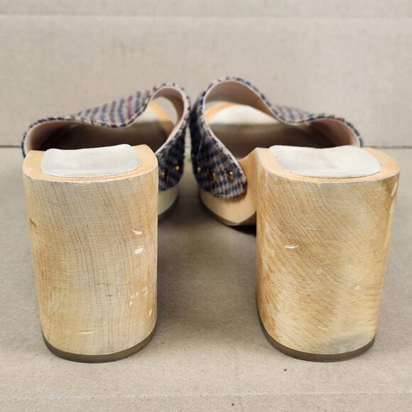 Veronica Beard Hannalee Platform
Sandal Women’s SZ 10M Hazelwood Houndstooth - Picture 13 of 16